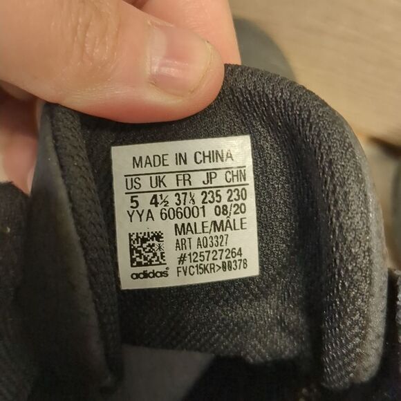 Adidas Wrestling HVC2 Shoes Youth Boys Size 5 AQ3327 - Picture 9 of 10